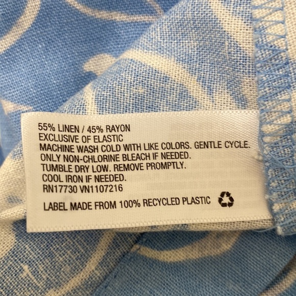 A New Day Linen Blend cutest Maxi Summer Dress size women’s  -L - Picture 9 of 16